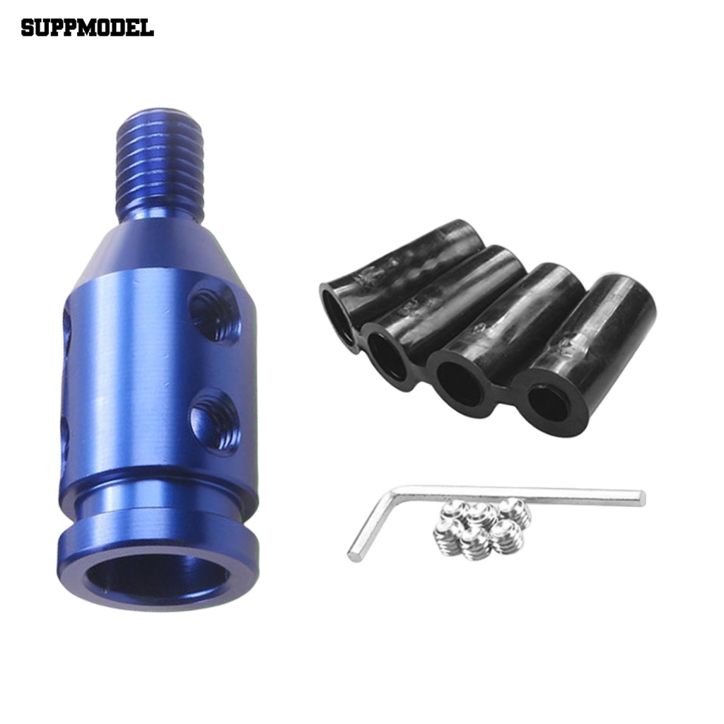 Suppmodel 1set Adaptor Stik Shifter Gigi Tahan Aus M12x1.25 Shifter Knob Adapter Pengerjaan Indah Untuk Shifter Non-Ulir