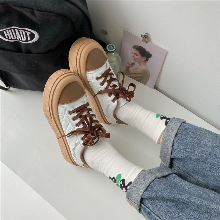 [DREAM] 259 Sepatu Sneakers Wanita Casual Fashion Shoes Korea Sport Karet Premium