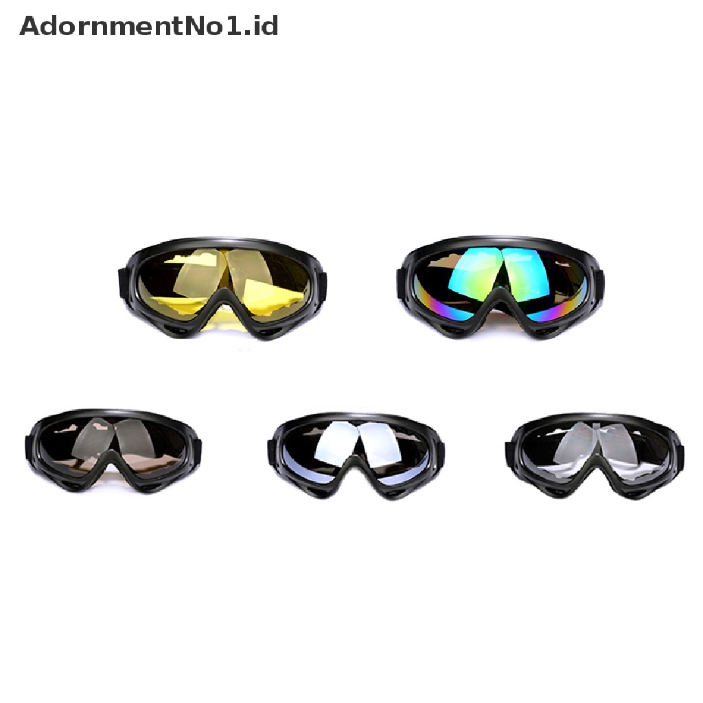 [AdornmentNo1] Kacamata Motocross Helm Goggles Ski Sport Gafas Untuk Motor Motor Motor Trail ATV [ID]