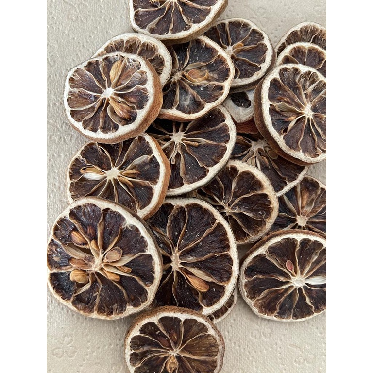 

Dried Lemon Slice/Lemon Kering Iris netto 10 gram