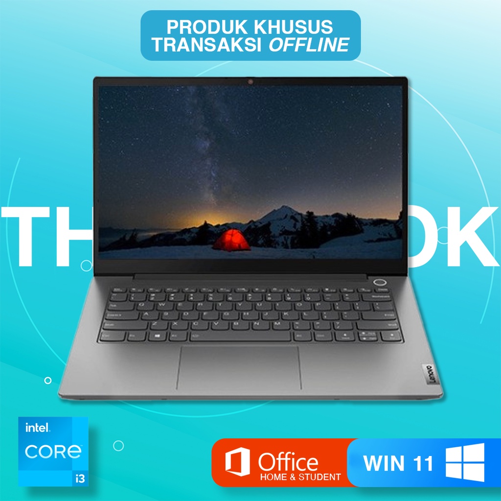 Lenovo ThinkBook 14 G2 ITL Core i3-1115G4 4GB 256 Win 11 OHS (OFFLINE)