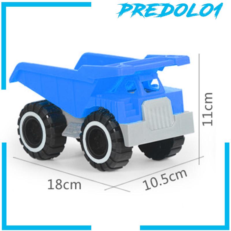 [Predolo1] Sand Truck Kids Crane Dump Truck Kendaraan Bermain Anak Balita4 5 6 Perempuan