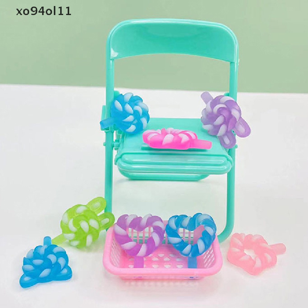 Xo 10/20Pcs Luminous Colorful Resin Mini Lollipop Gelas Anggur Scrapbook Kerajinan OL