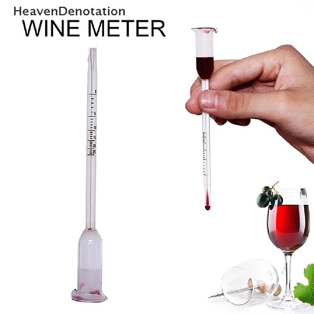 [HeavenDenotation] Meteran Anggur Buah Anggur Beras Anggur Meteran Konsentrasi Wine Meter 25derajat HDV