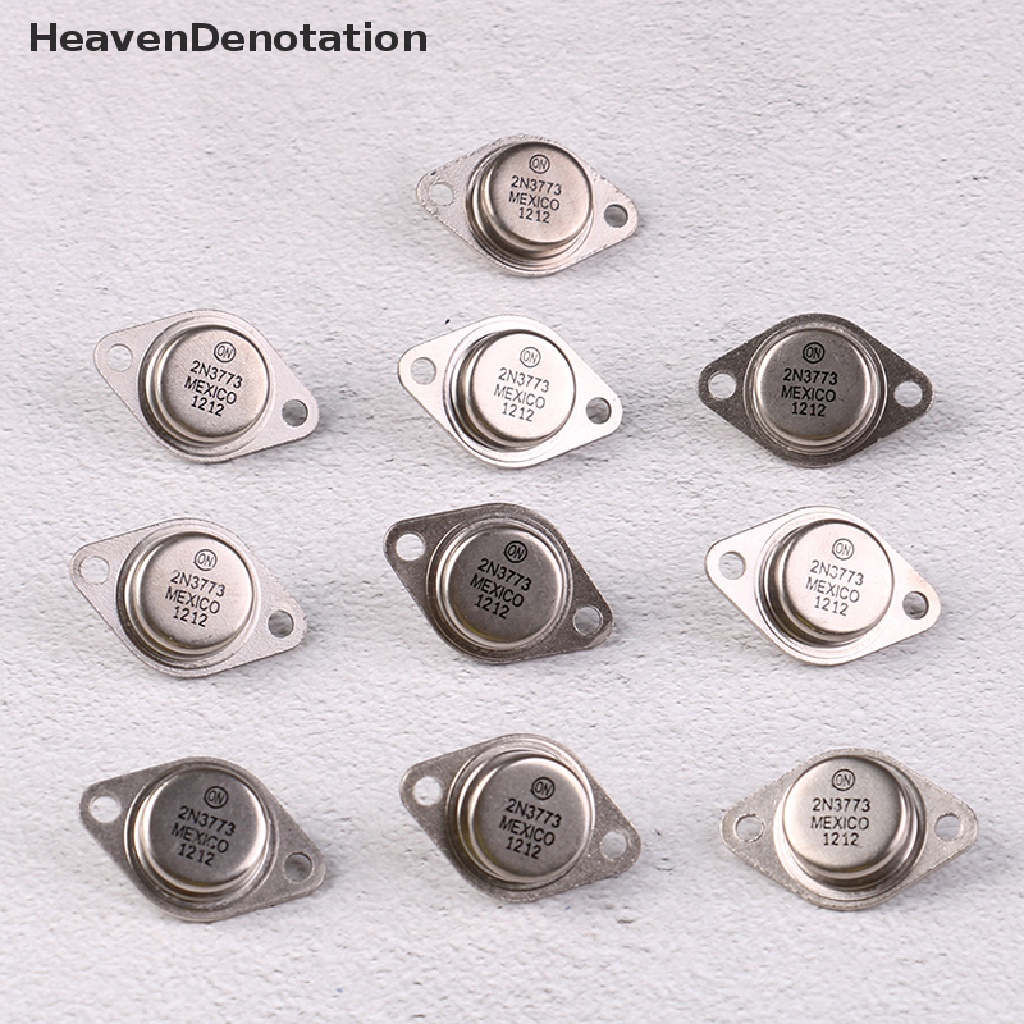 [HeavenDenotation] 10pcs/lot 2N3773 TO-3 16A/160V/150W transistor Daya Kualitas Tinggi HDV