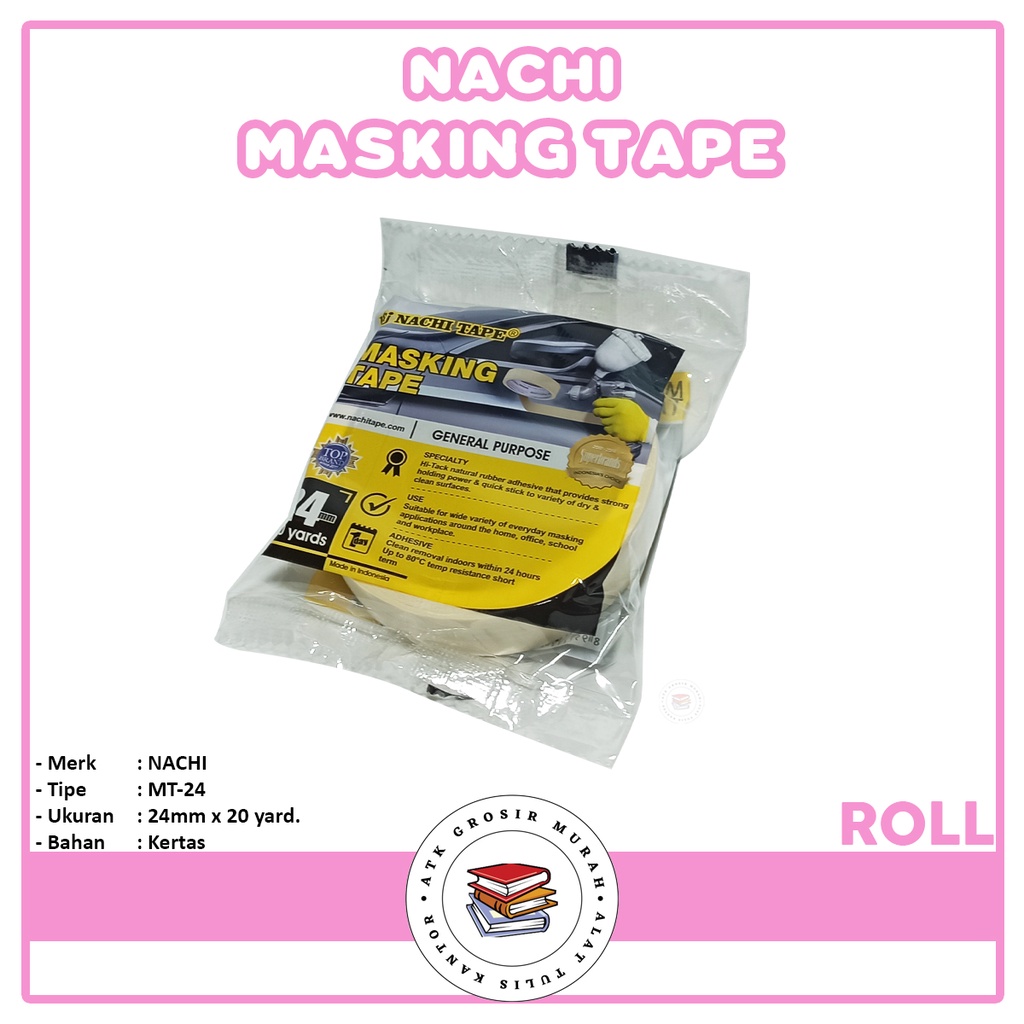 

NACHI - Masking Tape - Roll