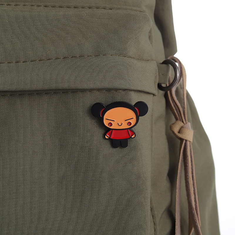 Lucu Bayi Perempuan Enamel Pin Lucu Bros Lencana Tas Ransel Pakaian Kerah Pin Lencana Kartun Perhiasan Hadiah Untuk Anak-Anak Teman