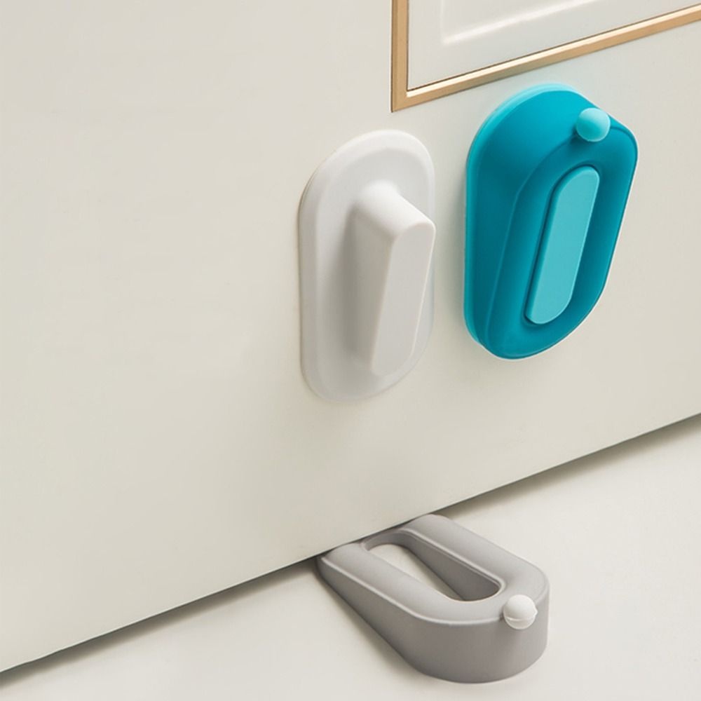 [Elegan] Door Stopper 1Pcs Pelindung Dinding Heavy Duty Untuk Rumah Kantor Dengan Wadah Penyimpanan Wedge Doorstop