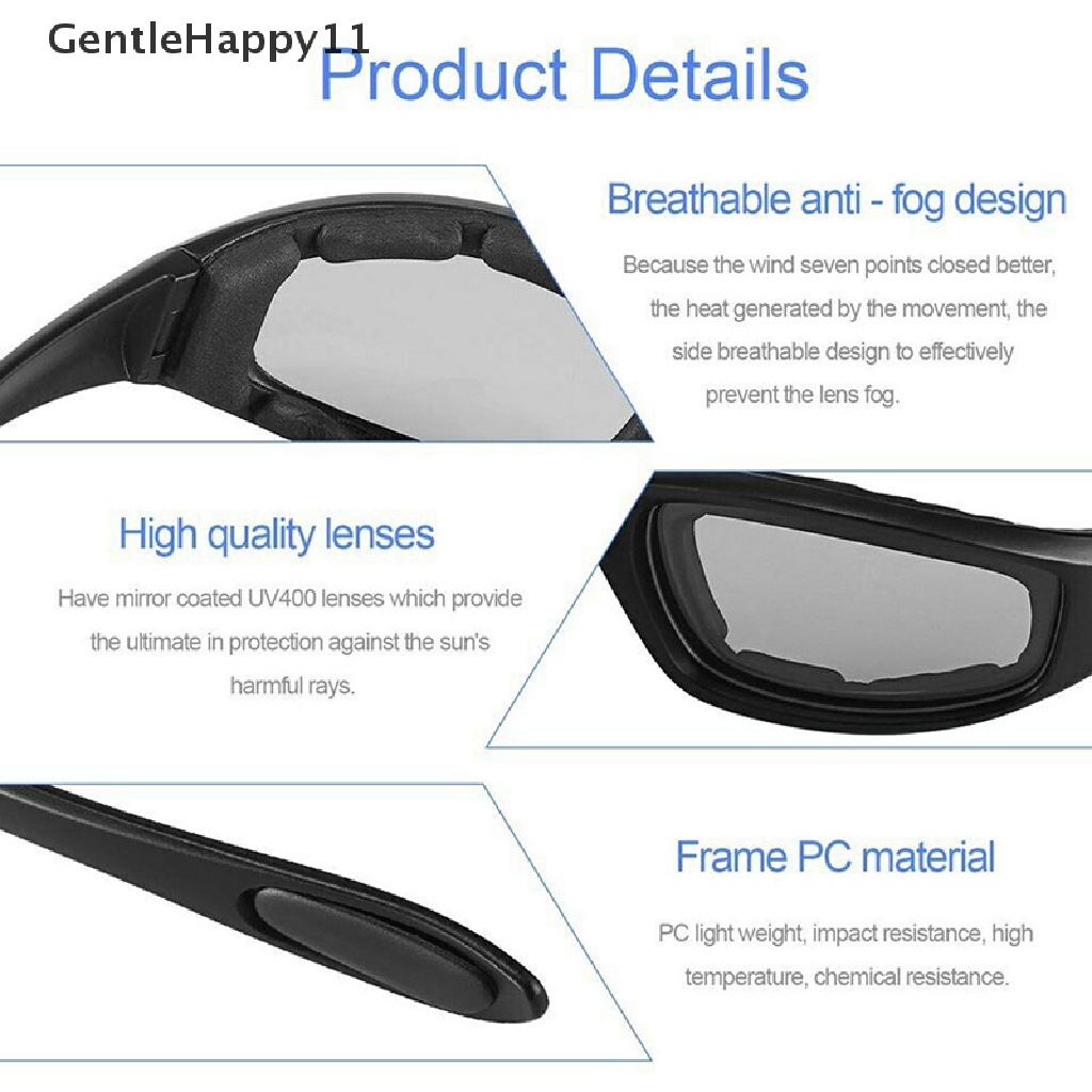 Gentlehappy Kacamata Motor Anti Silau Polarized Malam Mengemudi Lensa Kacamata Sunglasses id