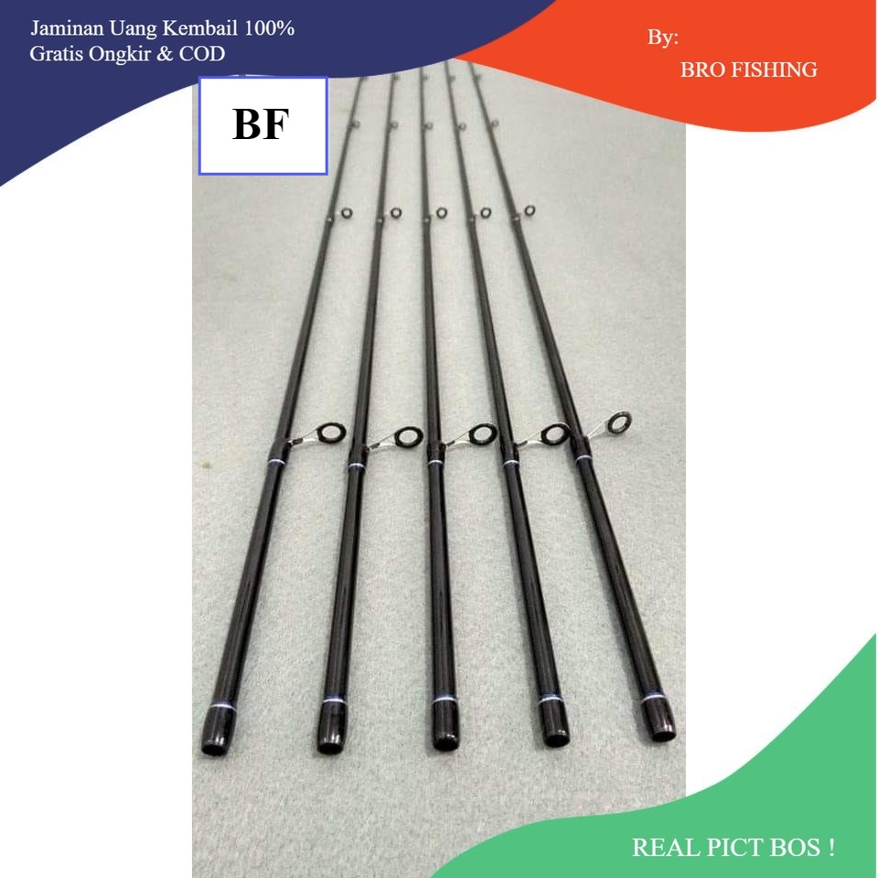 Top Section Relix Nusantara Cangkek 682UL 2-6LB , 682UL 2-6LB BC , 632XUL 1-3LB GEN S Dan GEN 4