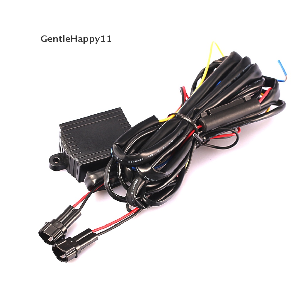 Gentlehappy DRL LED Daytime Running Light Relay Harness Saklar Kontrol On Off Otomatis 12V id
