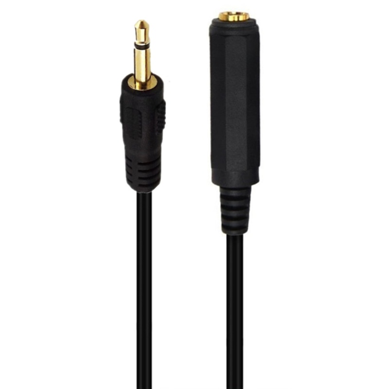 Cre Kabel Adapter Ekstensi 3.5mm Male to 6.35mm Female Untuk Perangkat 3.5mm/6.5mm Universal Campatibility Cord