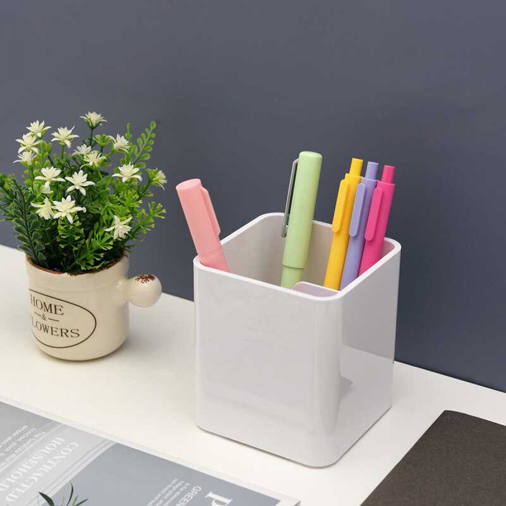 Holder Pulpen Kotak Pensil Organizer Alat Tulis Kantor Pen Holder