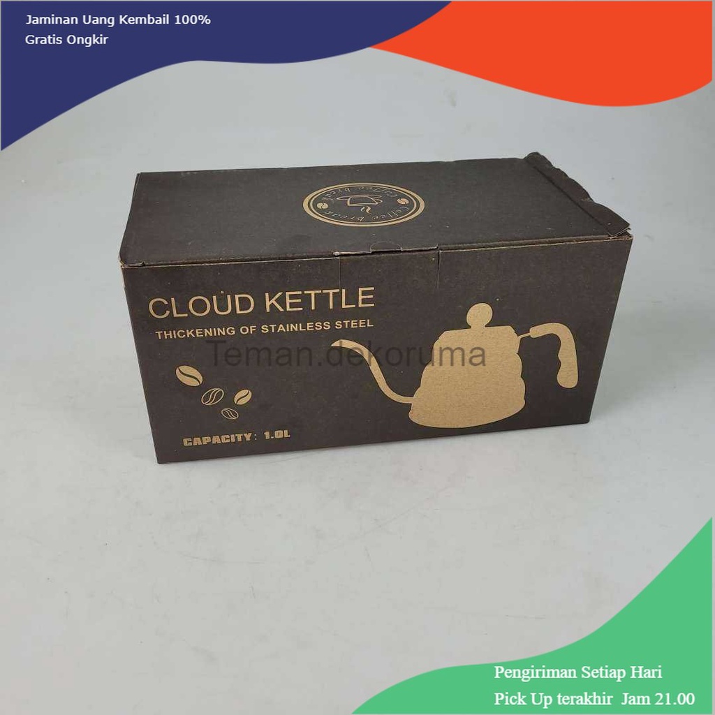 TD - RTG PERFFEE Teko Kopi Leher Angsa Coffee Maker Pot Drip Kettle 1L - PRF10