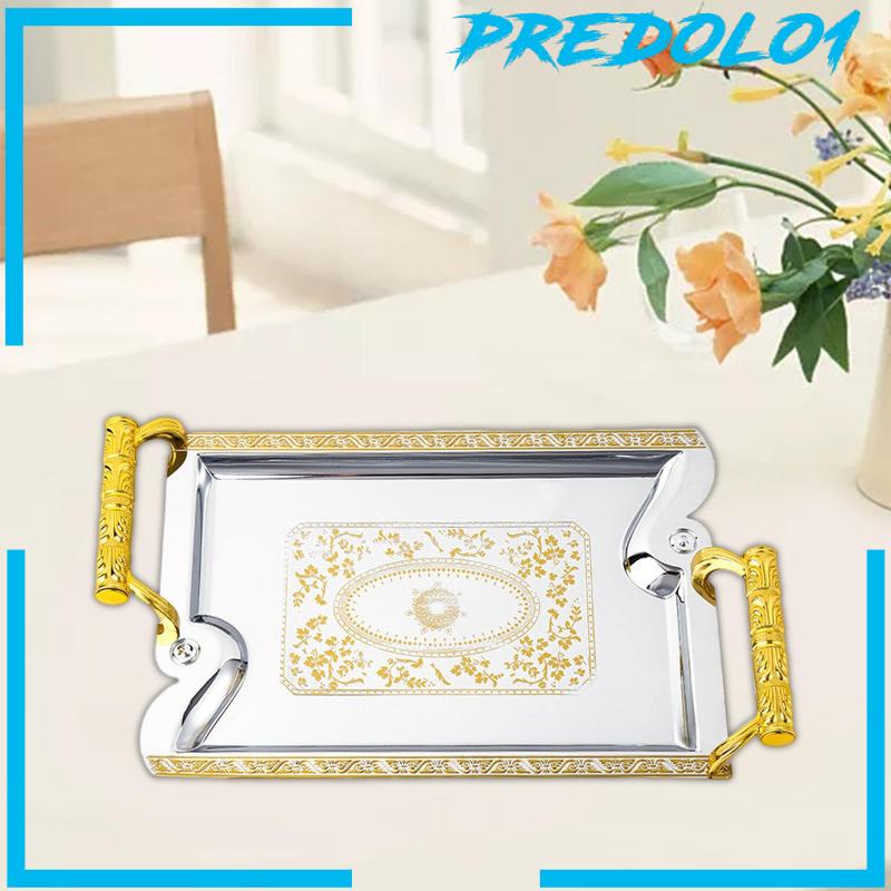 [Predolo1] Nampan Kamar Mandi Handuk Tray Meja Organizer Embossment Piring Khusus