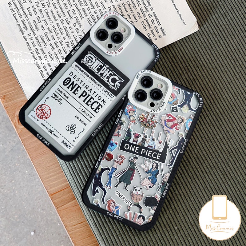 Case Anime One Piece Trendy Infinix Smart5 4 6 Plus Hot8 20 12i 11s 10s Nfc 10 Lite 20s 12pro Hot 9 11s 11 10 12 Play Note 11 10 12 Pro 12 2023 Poster Transparan Luffy Soft Sarung