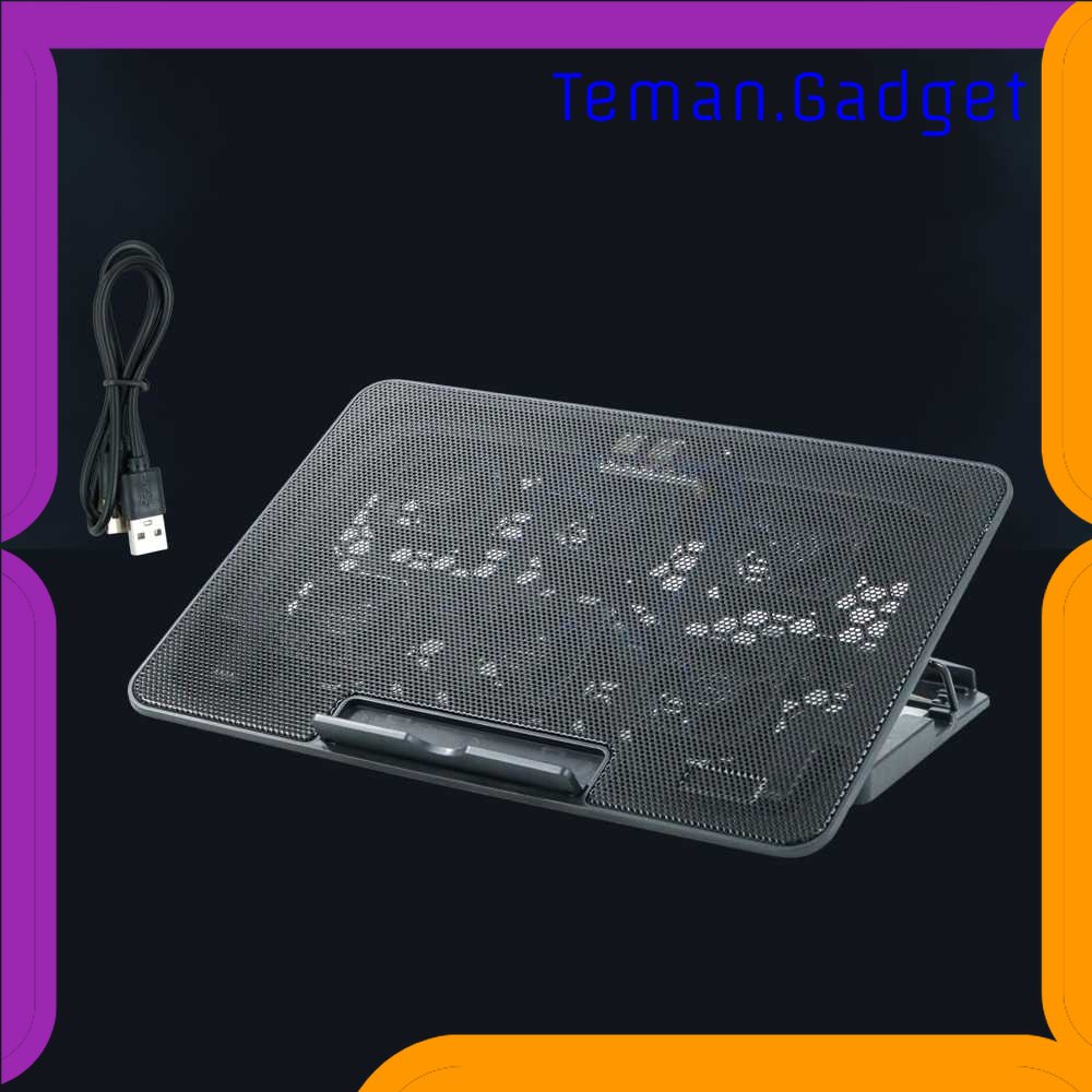 TG - KMP SeGB Notebook Cooling Pad Laptop Ultra Thin Cooler 6 Fan - S6