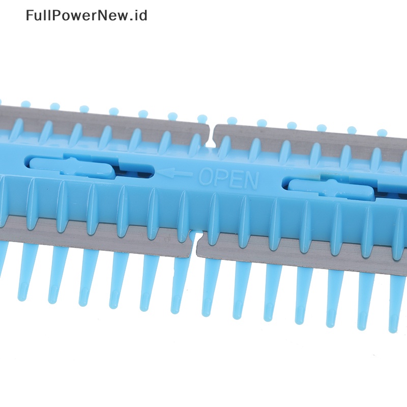 Power Color Sisir Silet Pemotong Rambut Thinning Shaper Comb Pisau Cukur Trimmer Barber ID