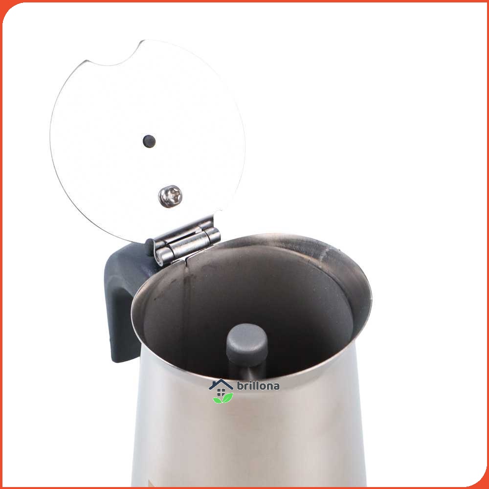 One Two Cups Espresso Coffee Maker Moka Pot Teko 100ml 2 Cup - Z20