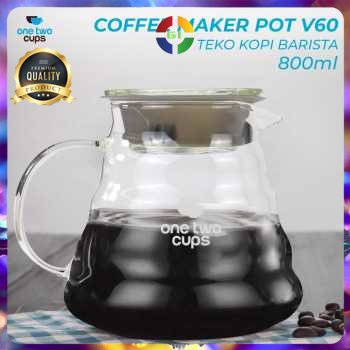 Teko Serbaguna Coffee Maker Pot V60 Drip Kettle Teko Kopi Barista 600 ml - SE101 - No Color