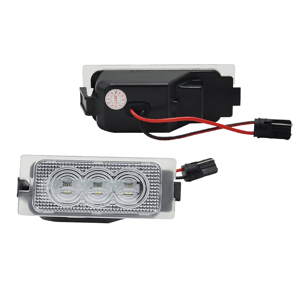 2pcs Lampu Plat Nomor LED Putih Untuk Ford Edge 2007-2014 Escape 2008-2012 Untuk Mercury Mariner 2008-2011