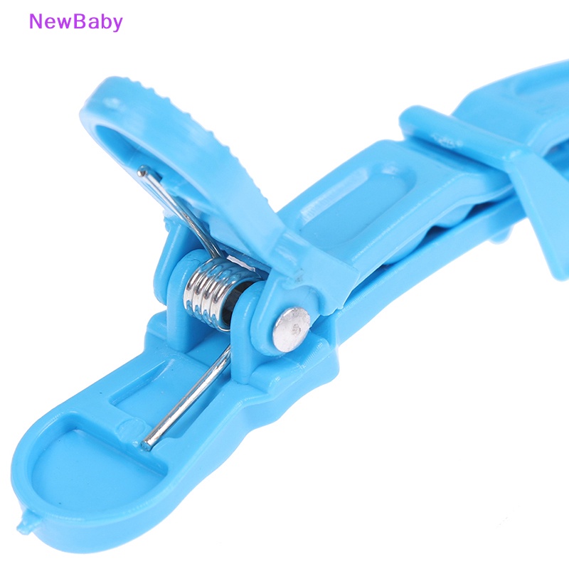 Newbaby 5Pcs Hairdressing Salon Matte Sectioning Clamp Hair Clip Jepitan Rambut Grip Claw ID