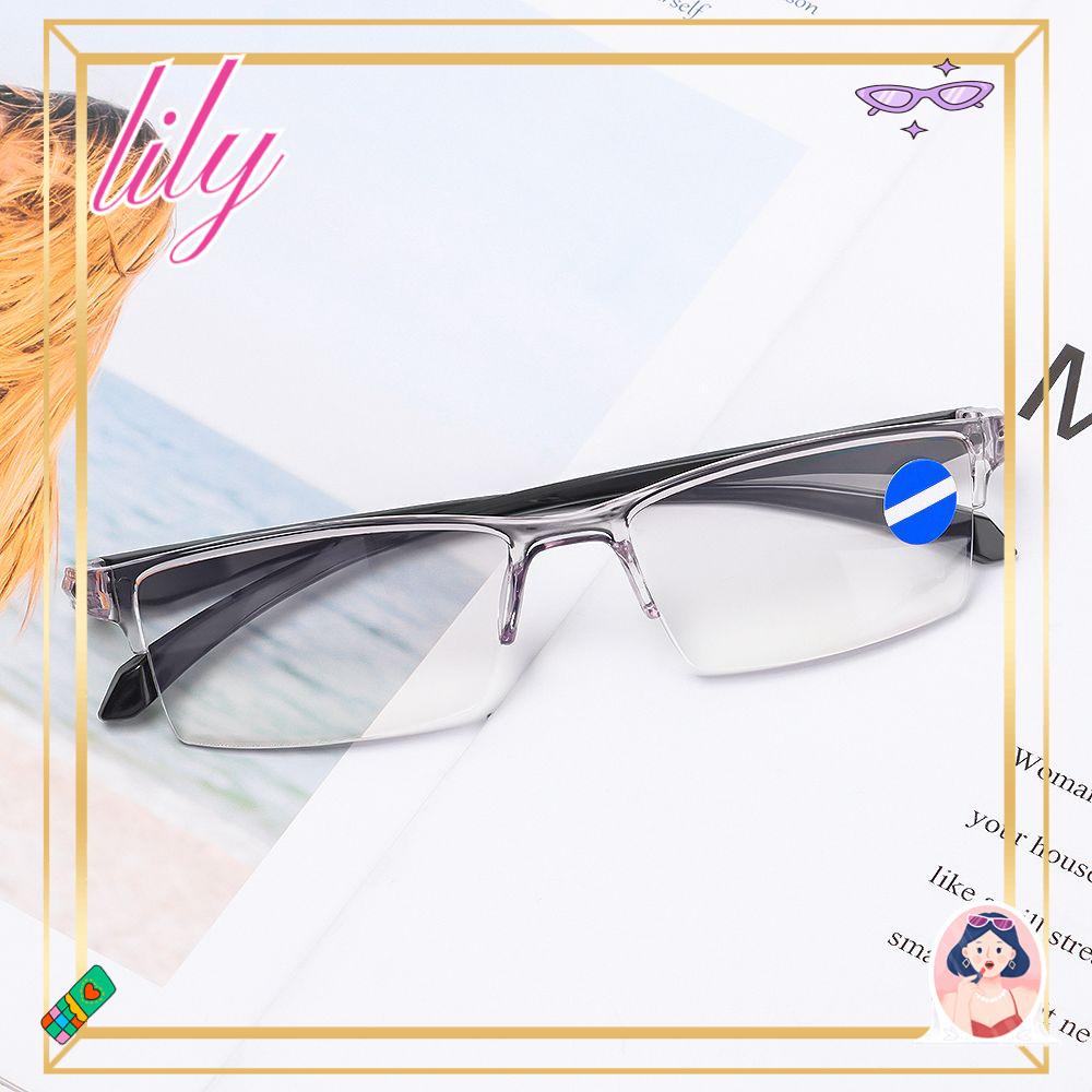 Lily Kacamata Baca Wanita Pria Portable Ultra Ringan Resin Vision Care