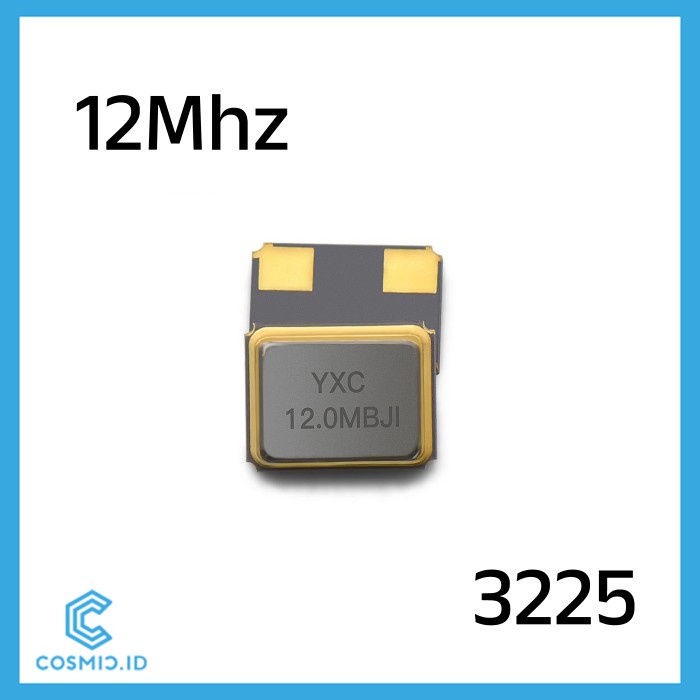 Crystal 12MHz 4 pin Xtal 12 Mhz 4pin SMD 3225