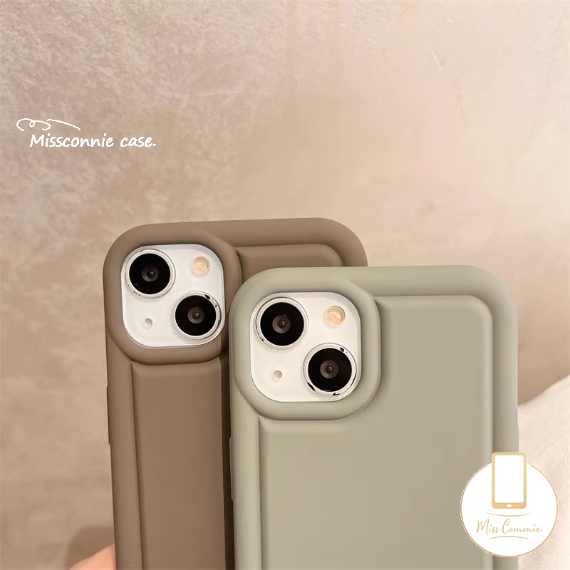 Untuk Vivo Y22 Y16 Y15 Y33s Y20i Y17 Y02s Y20 Y11 Y21s Y91 Y12 Y30 Y02 Y15A Y35 Y15s Y21 Y22s Y95 V25E Y12i Y91C Y12s Airbag Mewah Tahan Guncangan Matte Lembut Tpu Simple Thicken Case