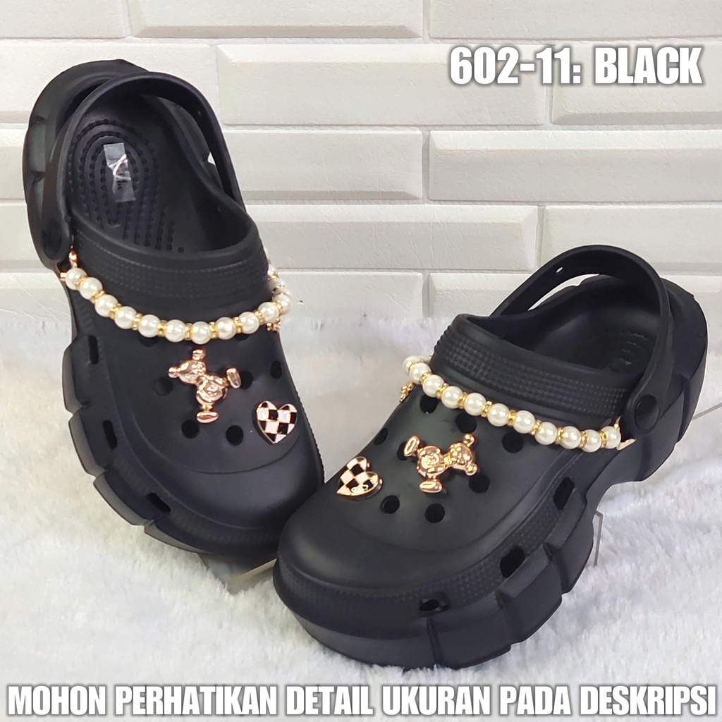 Sendal Baim Wanita 602 11 Sandal Karet Import Kekinian AntiAir SDLWW