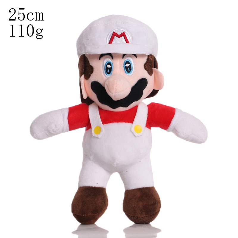 15 cm 25 cm Anime Game Super MARIO Bros Kodok Mainan Mewah Berdiri LUIGI Yoshy MARIO Boneka Hadiah Ulang Tahun