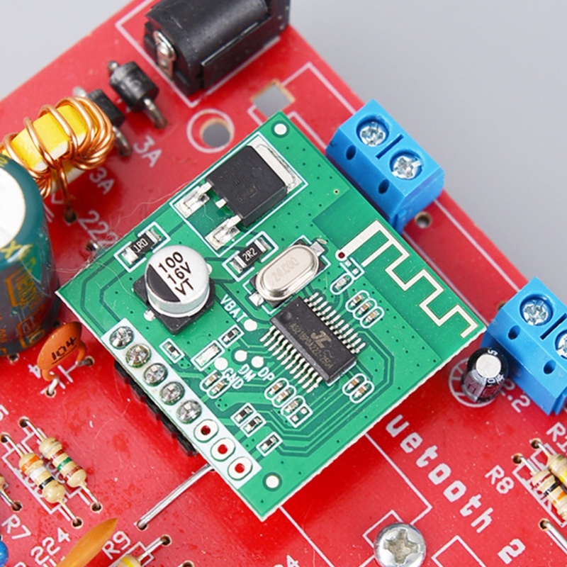 Bt 2.1 Channel Bluetooth-Kompatibel 5.0 Amplifier Board 80Wx3 DC12-15V Papan Amplifier Komputer Kendaraan Daya Tinggi