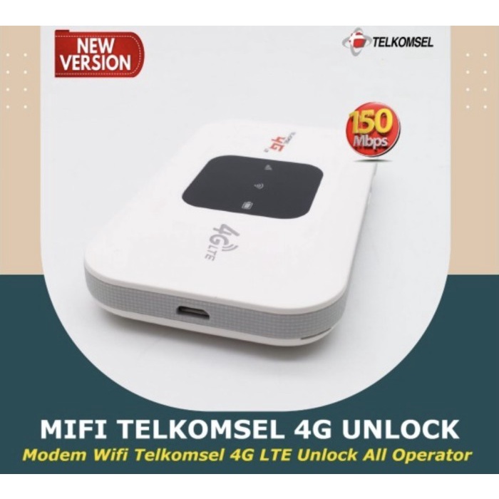 MIFI ROUTER TELKOMSEL MOBILE WIFI HOTSPOT PORTABLE MODEM SPEED 4G LTE - MIFI K300