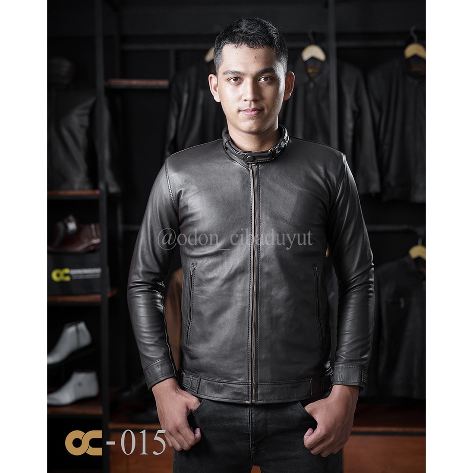 JAKET KULIT DOMBA/ KULIT PRIA ORIGINAL ODONCIBADUYUT OC-015