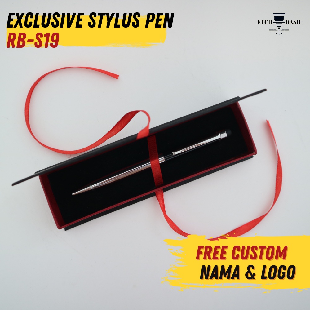 

Pulpen Stylus Souvenir Perusahaan Custom Hadiah - Exclusive Pen RB-S19