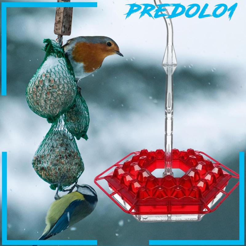 [Predolo1] Nampan Makan Burung Dengan Pengait Hummingbird Feeders Untuk Deck