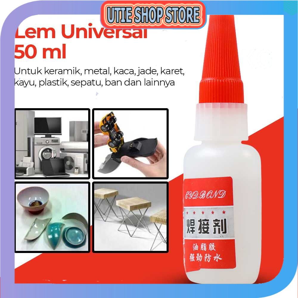

UTIE STORE - HANJIAOU Lem Universal Glue Plastic Metal Tire Repair 50 ml - HJJ-003