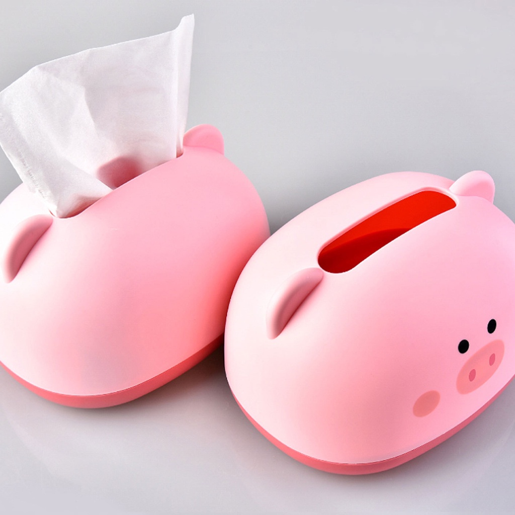 Kotak Tisu Unik Tempat Tissue Box Organizer Mobil Karakter Lucu Minimalis - KT009