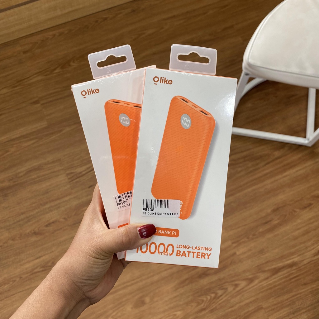 Powerbank LED Original 10000 mAh Long Lasting Battery