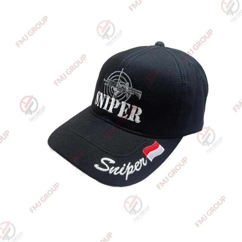 Topi Baseball Canvas - Topi Sniper - Topi Glock - Tactical