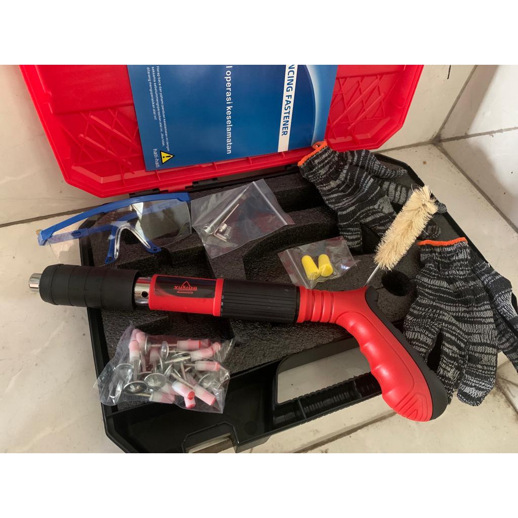 YUKIDO NAILS GUN SET / ALAT PEMAKU BETON 33CM Alat Mesin Tembak Paku Beton Fastening Gun Ramset Gun