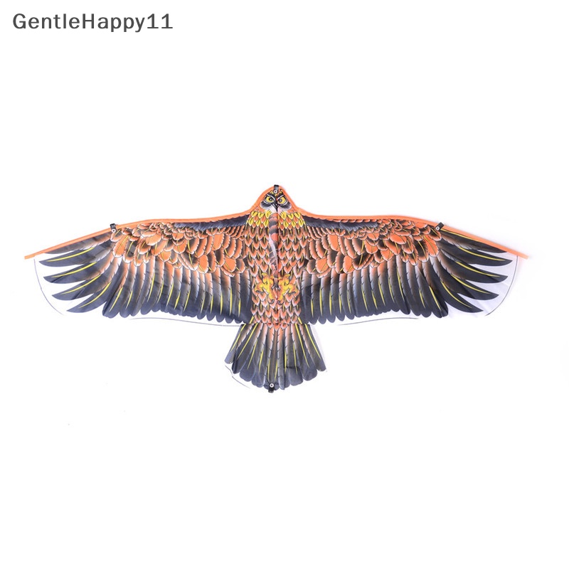 Gentlehappy 1PC Flat Eagle Bird Layangan Anak Burung Terbang Layangan Mainan Taman Outdoor id