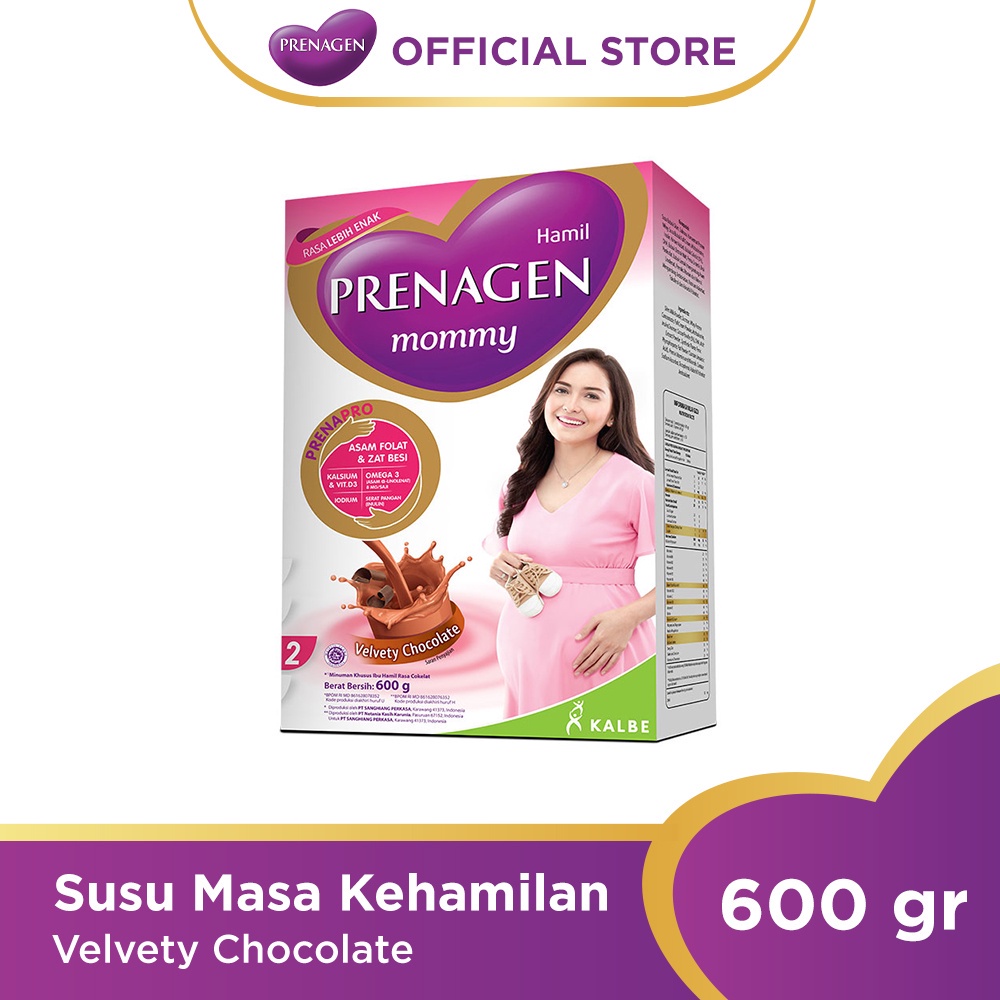 Prenagen Mommy Velvety Choco 2x300 gr Susu Ibu Hamil