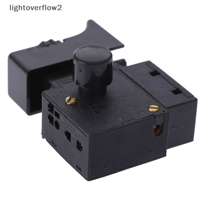 [lightoverflow2] Fa2-6/1bek 6a 250v lock on Alat Listrik Bor Listrik speed trigger switch botton [ID]