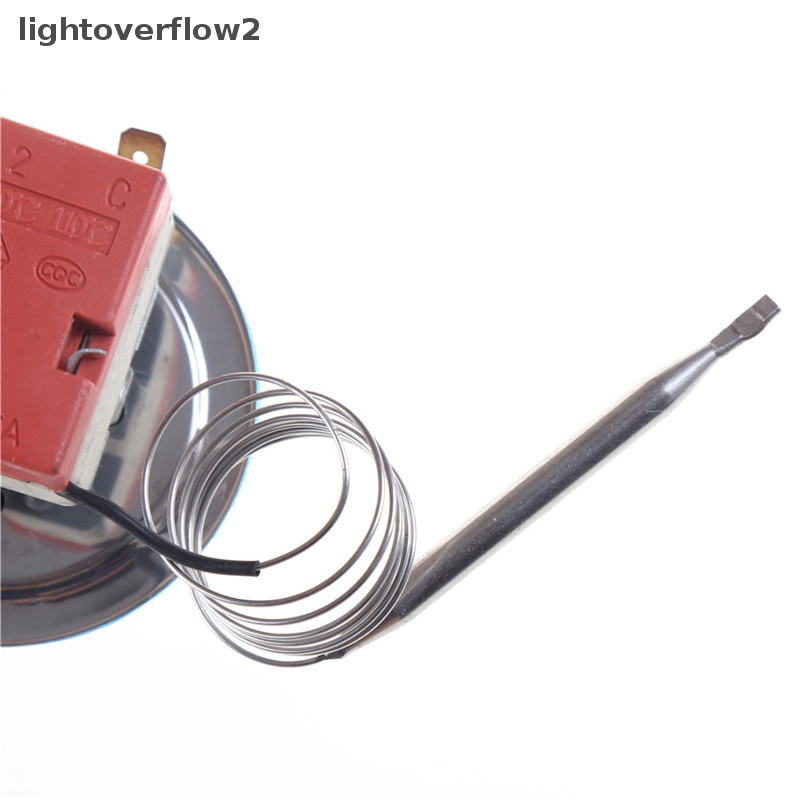 [lightoverflow2] 220v 16A Saklar Kontrol Suhu Termostat Dial Canggih Untuk Oven Listrik [ID]