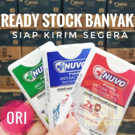 NUVO Hand Sanitizer Spray Pocket 18 ml