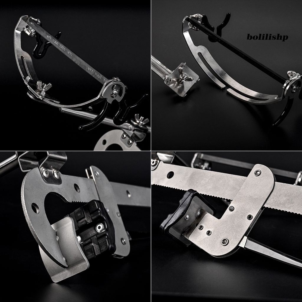 Bo-bridge Fishing Bracket Multi-angle Adjustable Portable Stainless Steel Lipat Rakit Dukungan Memancing Untuk Memancing