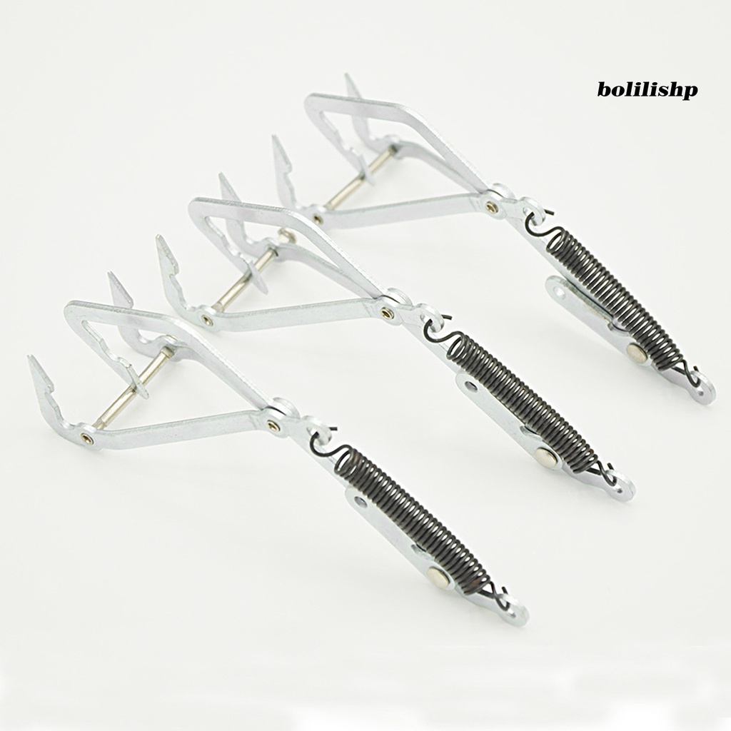 Bo-crab Grabber Desain Ergonomis Yang Kuat Stabilitas Tinggi Mudah Dibawa Multifungsi Menangkap Kepiting Stainless Steel Kekuatan Tinggi Memancing Klip Kontrol Ikan Perlengkapan Memancing