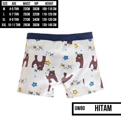 Celana Dalam Boxer Anak Laki Laki Pakaian Dalam Anak Cowok Bahan Katun