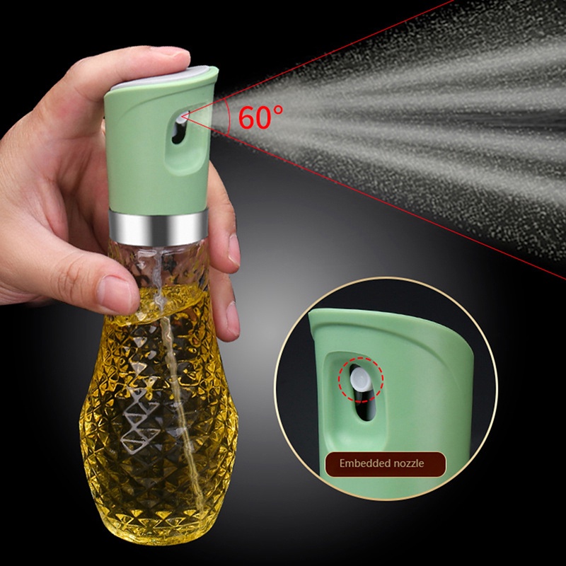 Prt 260ml Olive Oil er Mister for Cooking Oil Botol Tempat Air Fryer Cookin PRT